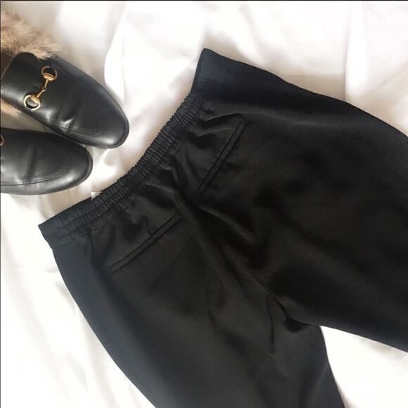 nwot Vince tapered tuxedo work trousers sz medium - Picture 3 of 8